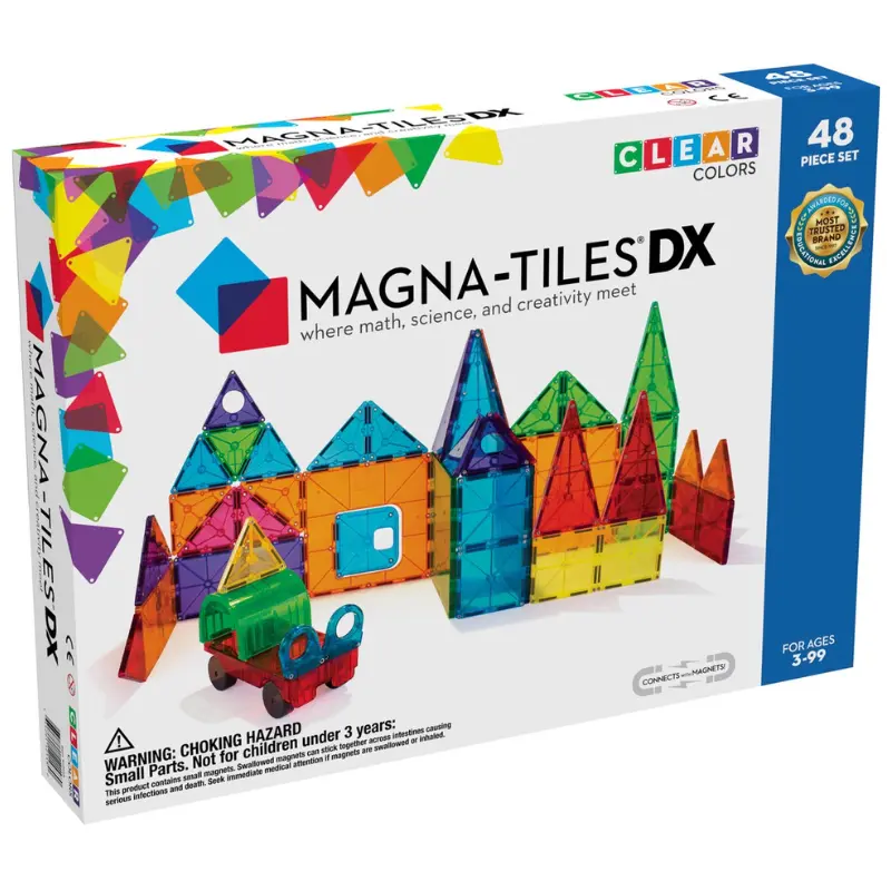 foto magna-tiles-48-stuks-clear-colors